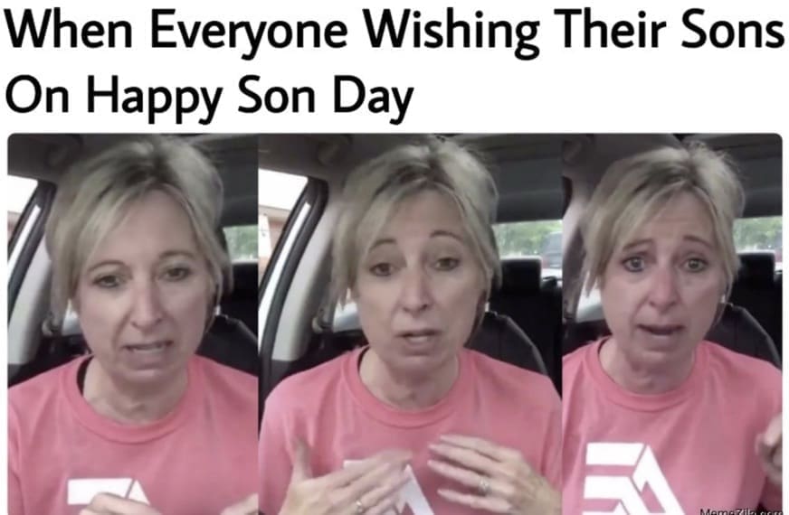 Happy National Sons Day Meme 2023
